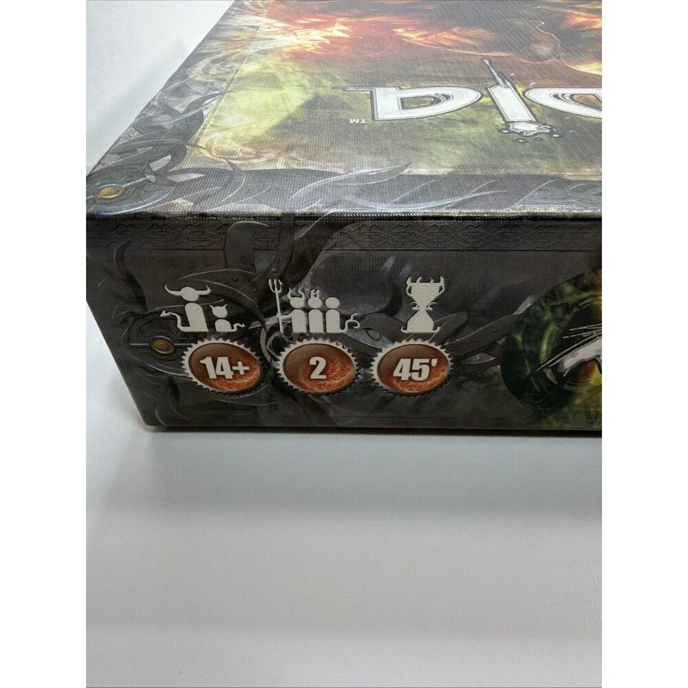 Brand New Open Box - Claustrophobia Board Game 2013 by Asmodee - 17 Miniatures